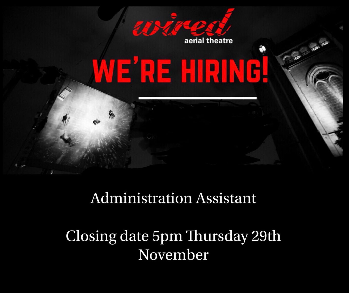 Wired Are Hiring: Administration Assistant